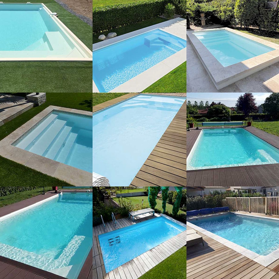 Réalisation de coques piscine par cover