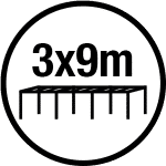 3x9m