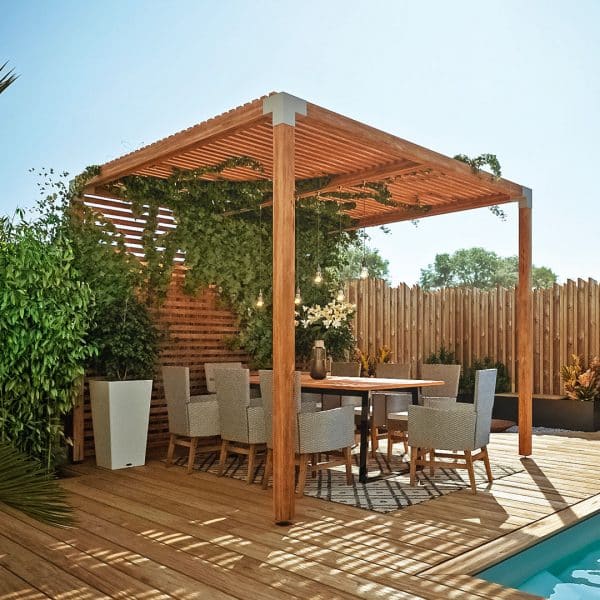 Pergola bois 3x3