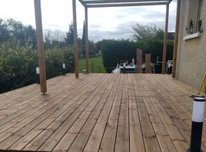 dalle terrasse en bois