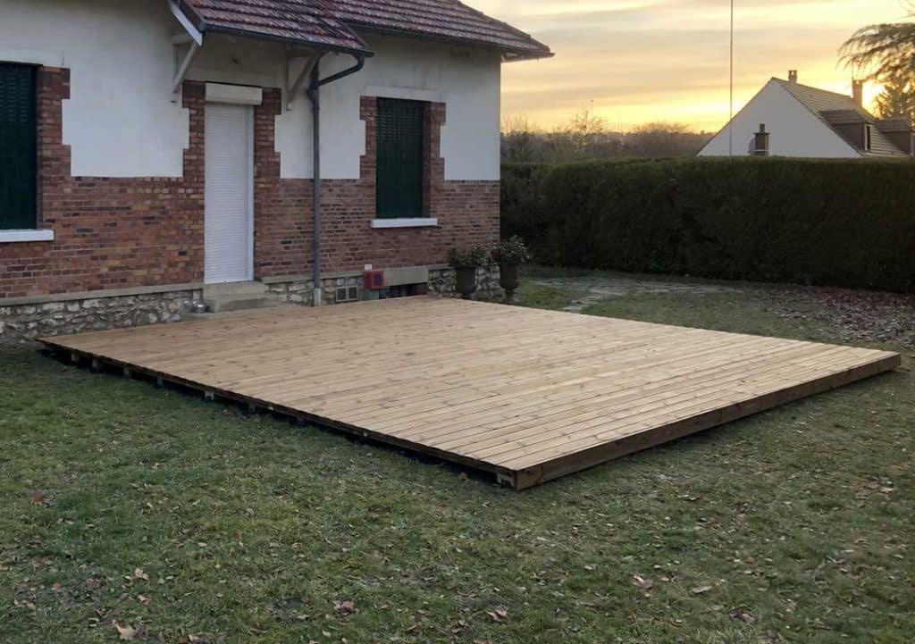 terrasse en bois