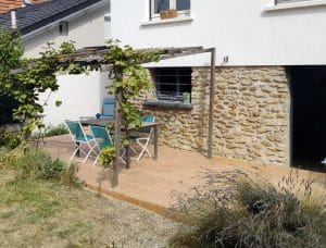 faire une terrasse en bois sur dalle béton