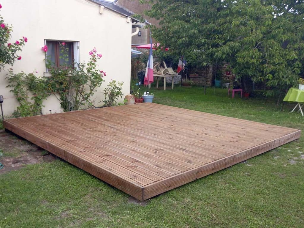 terrasse en bois